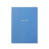 Smythson 2025-2026 Soho Weekly Diary In Panama In Nile Blue