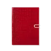 Smythson 2025 Soho Weekly Diary With Slide In Mara In Red