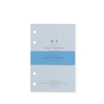 Smythson 2025 Bijou Weekly Agenda Refill In Blue