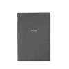 Smythson 2025 Chelsea Weekly Diary In Panama In Storm Grey