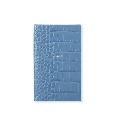 Smythson 2025 Panama Weekly Agenda In Mara In Nile Blue