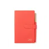 Smythson 2025 Panama Weekly Agenda With Pencil In Bright Coral