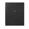 Smythson 2025 Portobello Weekly Vertical Agenda In Panama In Black