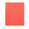 Smythson 2025 Portobello Weekly Vertical Agenda In Panama In Bright Coral