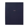 Smythson 2025 Portobello Weekly Vertical Agenda In Panama In Navy