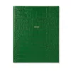 Smythson 2025 Portobello Weekly Vertical Diary In Mara In Clover