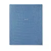 Smythson 2025 Portobello Weekly Vertical Diary In Mara In Nile Blue