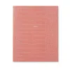 Smythson 2025 Portobello Weekly Vertical Diary In Mara In Rose