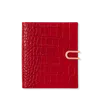 Smythson 2025 Premier Daily Fashion Diary With Slide In Mara In Red