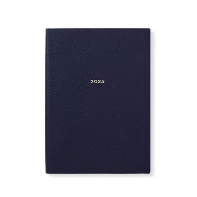 Smythson 2025 Soho Daily Agenda In Panama In Navy