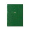Smythson 2025 Portobello Weekly Vertical Diary In Mara In Clover