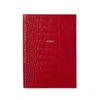 Smythson 2025 Soho Weekly Diary In Mara In Red