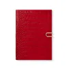 Smythson 2025 Soho Weekly Diary With Slide In Mara In Red