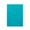 Smythson 2025 Soho Weekly Diary In Panama In Bright Turquoise
