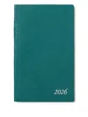 Smythson 2026 Panama Weekly Diary In Green