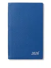 Smythson 2026 Panama Weekly Diary In Blue