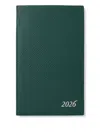 Smythson Panama Leather Weekly Diary 2026 In Green