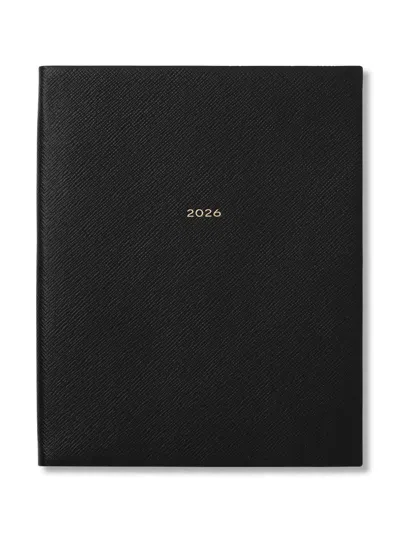 Smythson 2026 Portobello Weekly Diary In Black