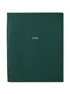 Smythson 2026 Portobello Weekly Vertical Diary (21cm X 26cm) In Green