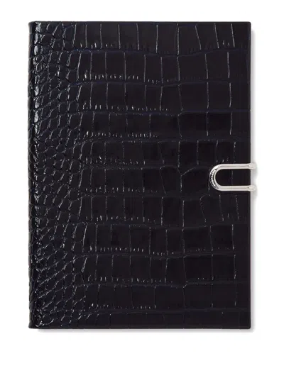 SMYTHSON 2026 SOHO CROCODILE-EFFECT WEEKLY DIARY