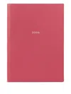 Smythson 2026 Soho Panama Leather Diary In Pink