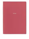 Smythson 2026 Soho Weekly Vertical Diary (14cm X 19.6cm) In Red