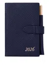 Smythson 2026 Wafer Weekly Diary In Blue