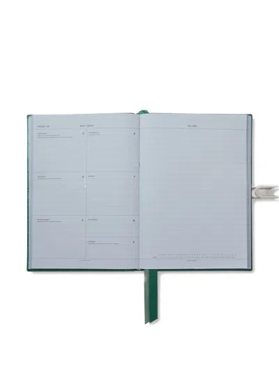 Smythson 2026-2027 Soho Weekly Diary In Green