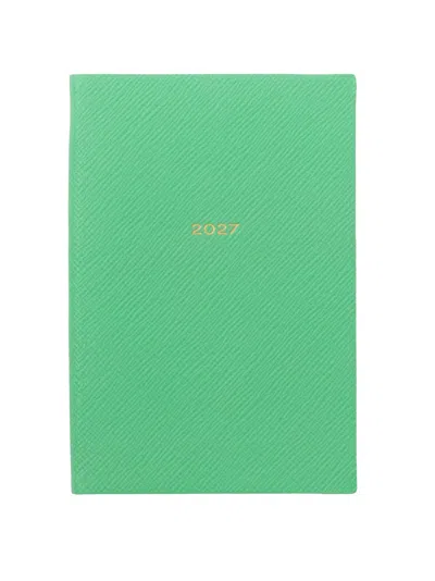 Smythson 2027 Chelsea Panama Weekly Diary In Green