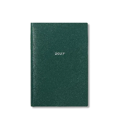 Smythson 2027 Chelsea Weekly Diary In Panama In Forest