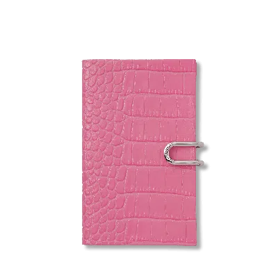 Smythson 2027 Panama Weekly Diary With Slide In Mara In Flamingo