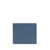 Smythson 6 Card Slot Wallet In Ludlow In Admiral Blue