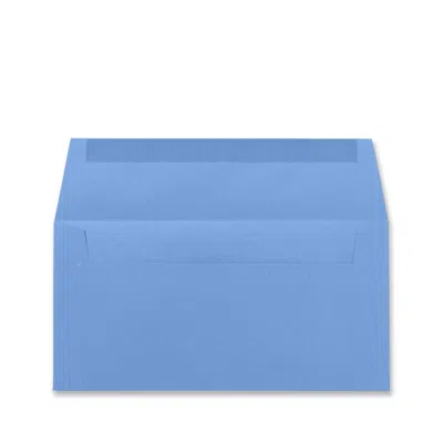 Smythson A4 Envelopes In Nile Blue