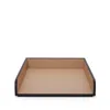 Smythson A4 Paper Tray In Panama In Black