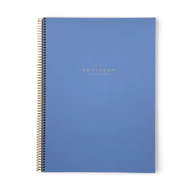 Smythson A4 Spiral Bound Refill Pad In Gold