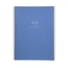 Smythson A4 Spiral Bound Refill Pad In Silver