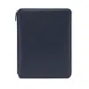Smythson A4 Writing Folder With Zip In Ludlow In Navy