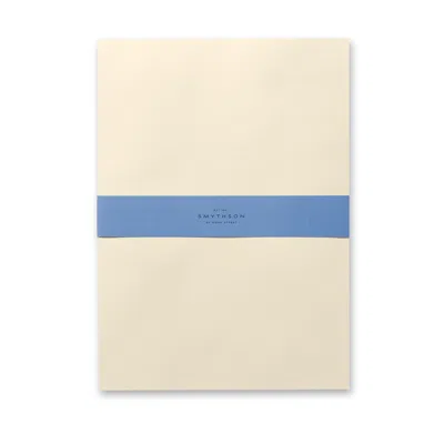 Smythson A4 Writing Paper In Cream