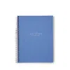 Smythson A5 Spiral Bound Refill Pad In Silver