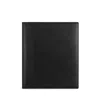 Smythson A5 Writing Folder In Panama In Black