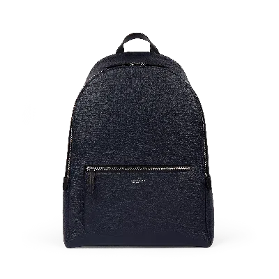 Smythson Backpack In Ludlow In Navy