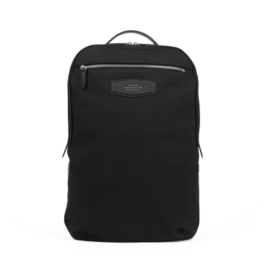 Smythson Backpack In Norton Canvas In Black