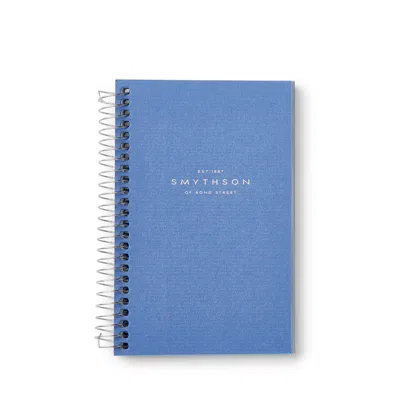 Smythson Bijou Spiral Bound Refill Pad In Silver