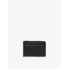 Smythson Black Ludlow Flat Leather Travel Organiser