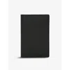 Smythson Panama 2022 Grained-leather Passport Cover In Black