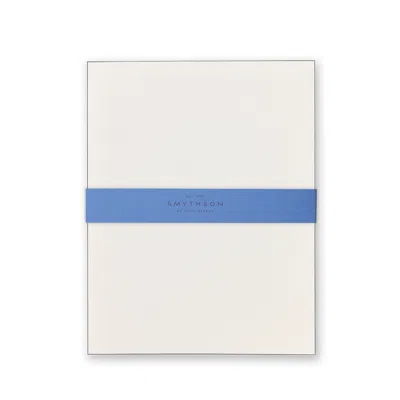Smythson Bordered Kings Writing Paper In Grey