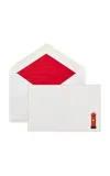 Smythson British Postbox Correspondence Cards In White