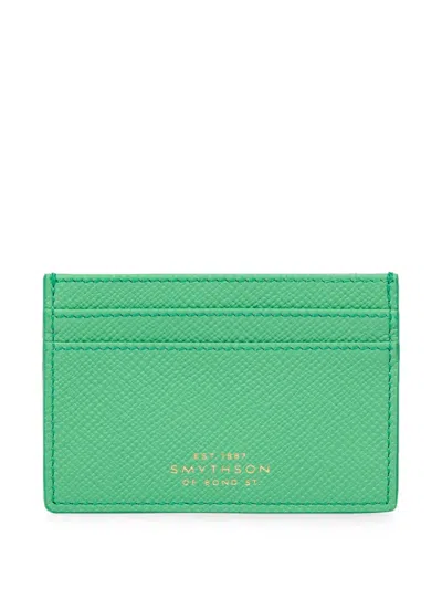 Smythson 베이직 카드홀더 In Green