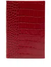 Smythson Chelsea Notebook (16.7cm X 11.2cm) In Red