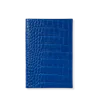 Smythson Chelsea Notebook In Mara In Cerulean